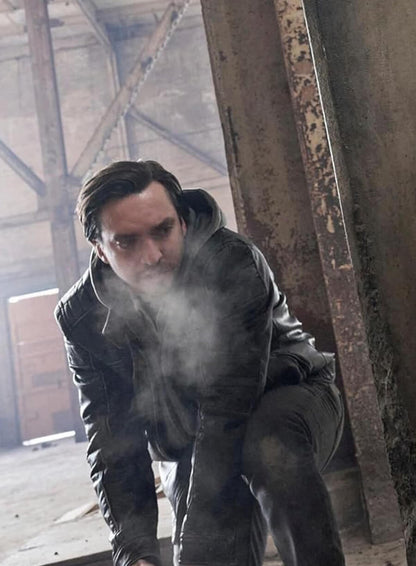 Richard Harmon Memory Of A Killer S01 Black Jacket