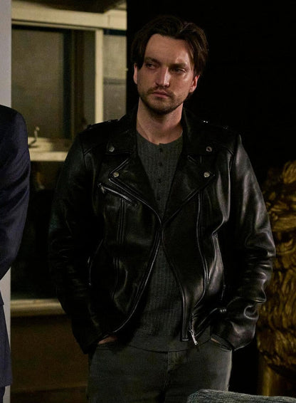 Richard Harmon Memory Of A Killer S01 Black Jacket