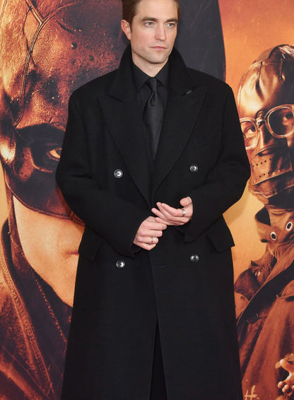 Robert Pattinson The Batman Premiere Coat