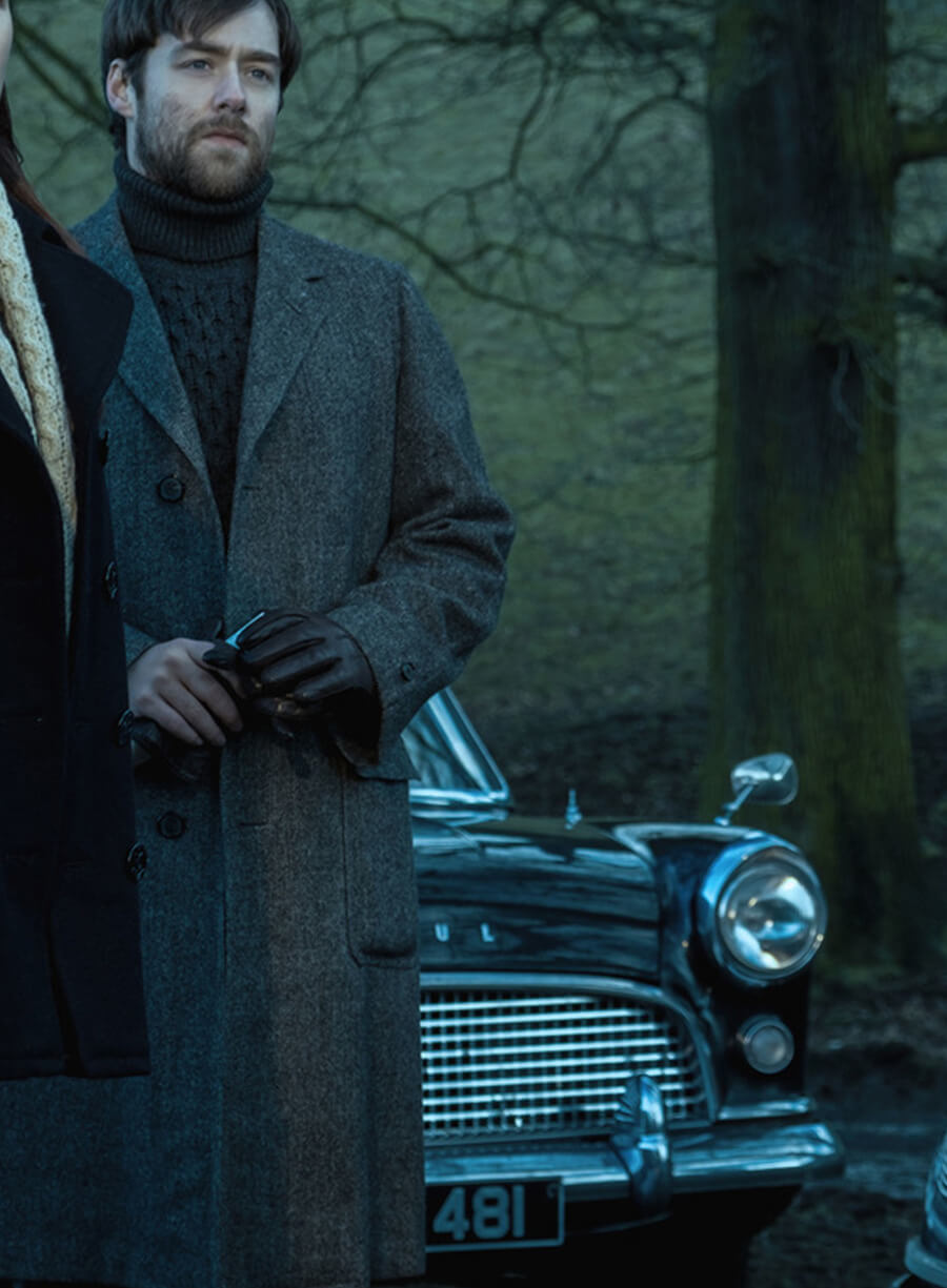 Roger Wakefield Outlander Grey Coat