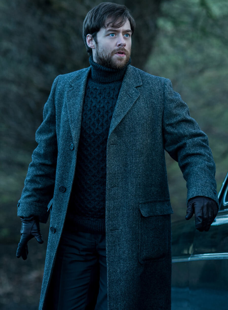 Roger Wakefield Outlander Grey Coat