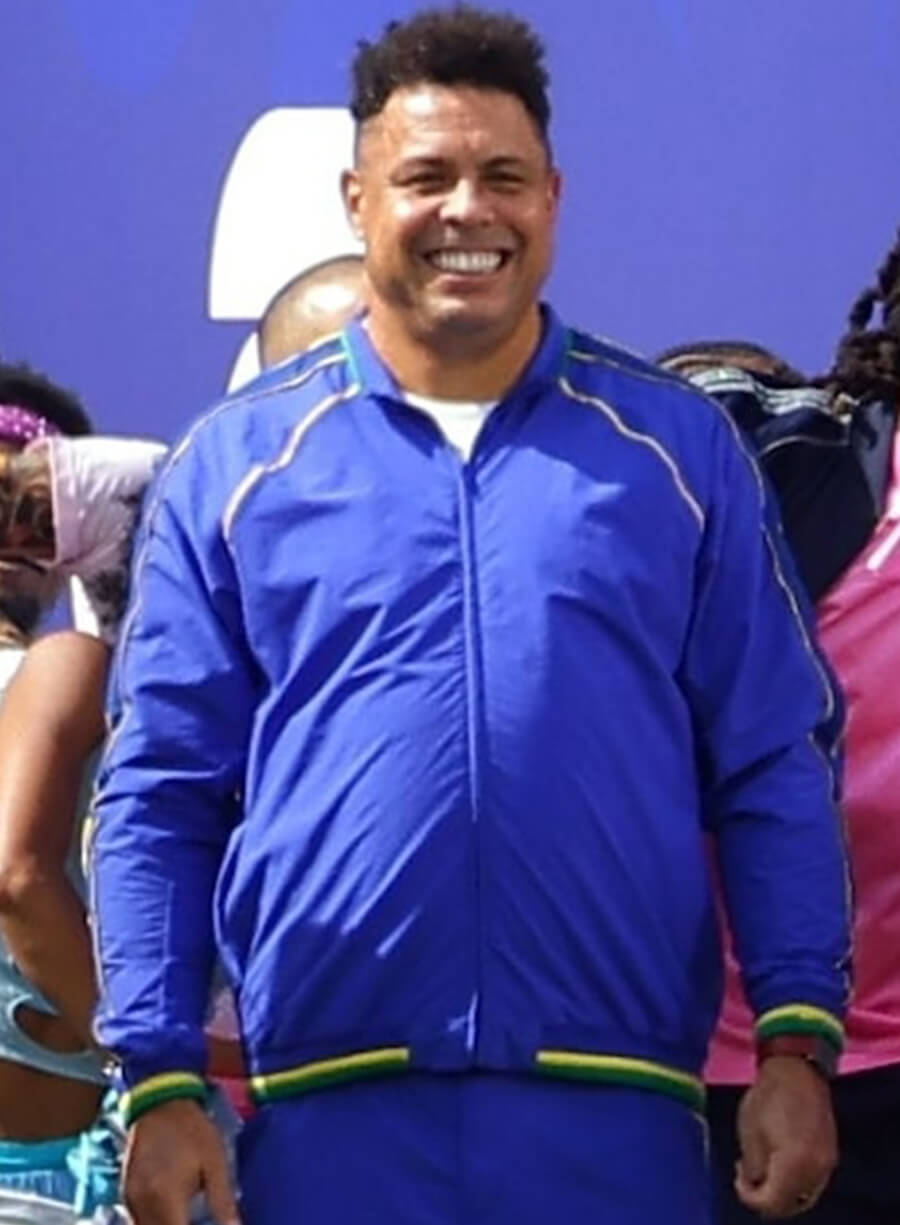Ronaldo Nazário FIFA World Cup Final Halftime Show Windbreaker Jacket