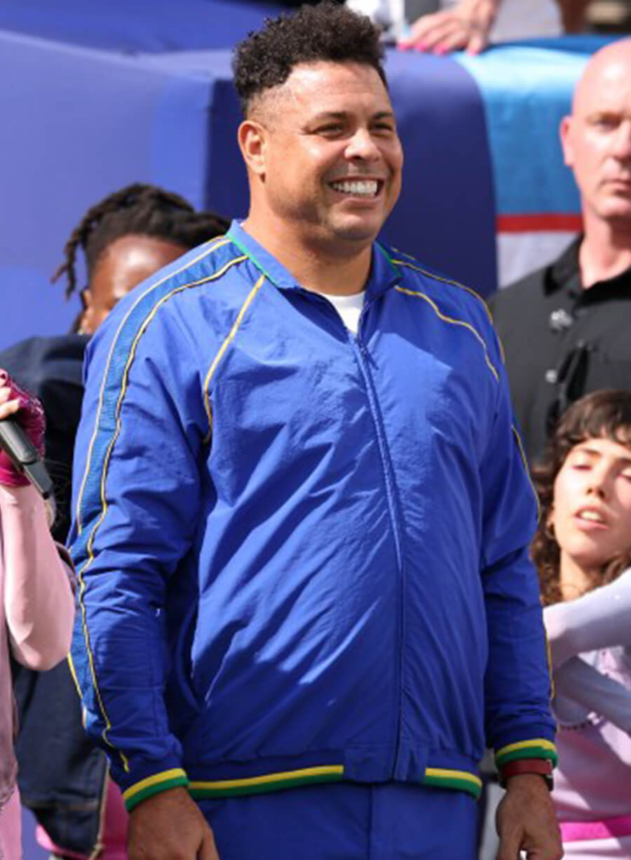 Ronaldo Nazário FIFA World Cup Final Halftime Show Windbreaker Jacket