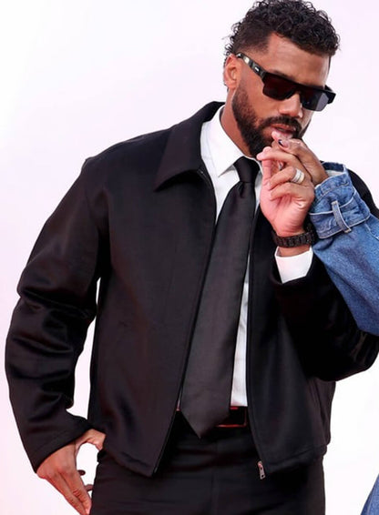 Russell Wilson Black Jacket
