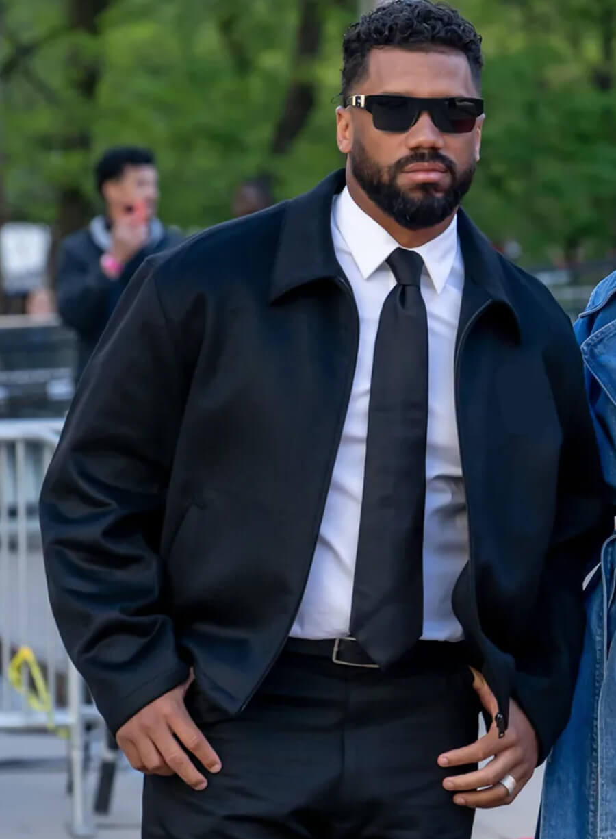 Russell Wilson Black Jacket