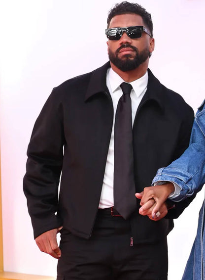 Russell Wilson Black Jacket