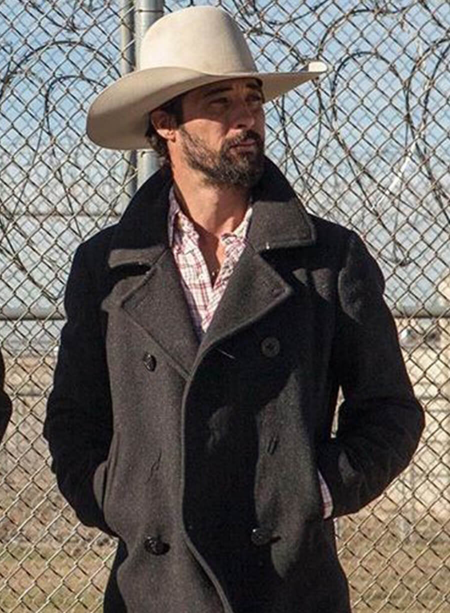 Ryan Bingham Walker Yellowstone Peacoat