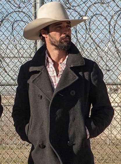 Ryan Bingham Walker Yellowstone Peacoat