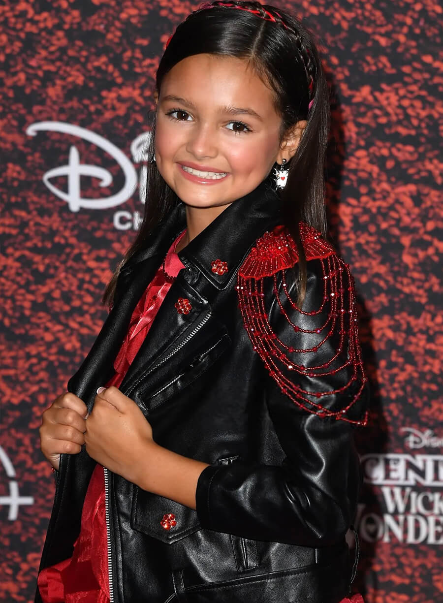 Scarlett Spears Descendants Premiere Biker Jacket