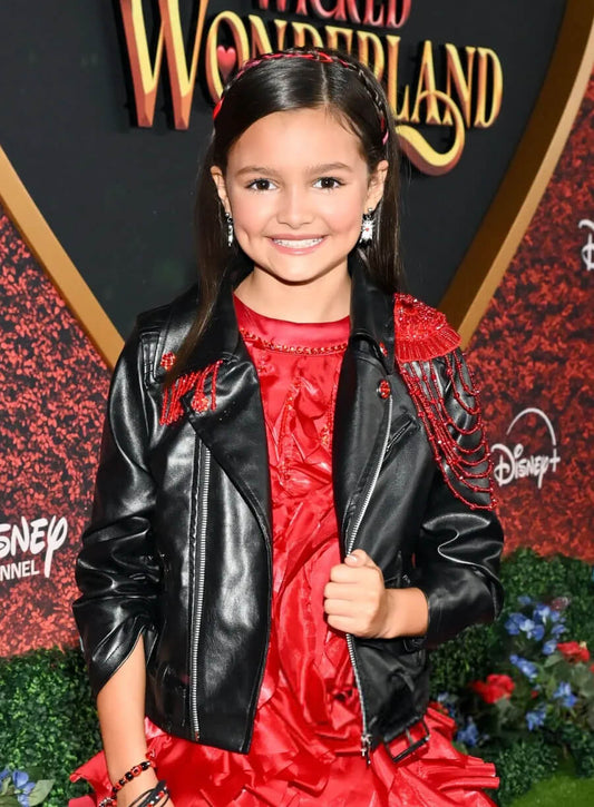 Scarlett Spears Descendants Premiere Biker Jacket