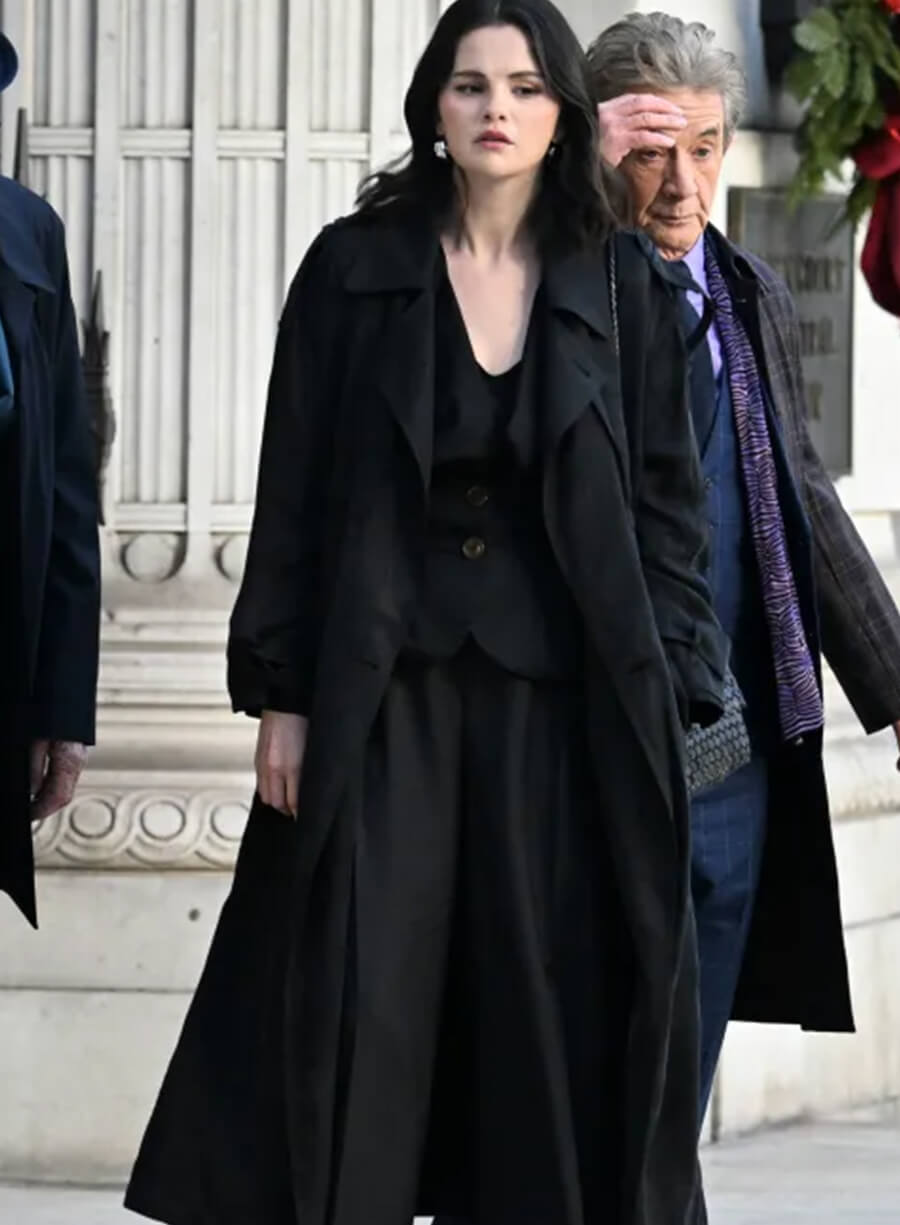 Selena Gomez Only Murders in London 2026 Trench Coat