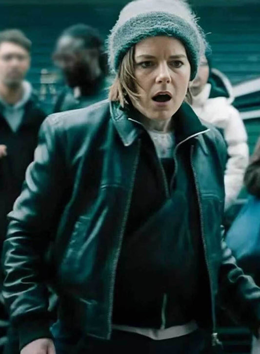 Shirley Dander Slow Horses S04 Leather Jacket