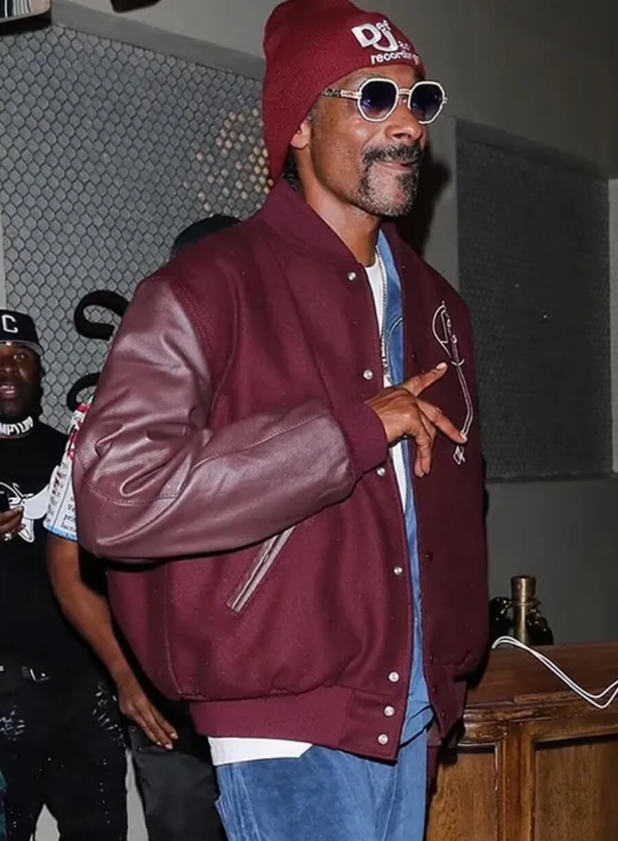 Snoop Dogg Bomber Varsity Jacket
