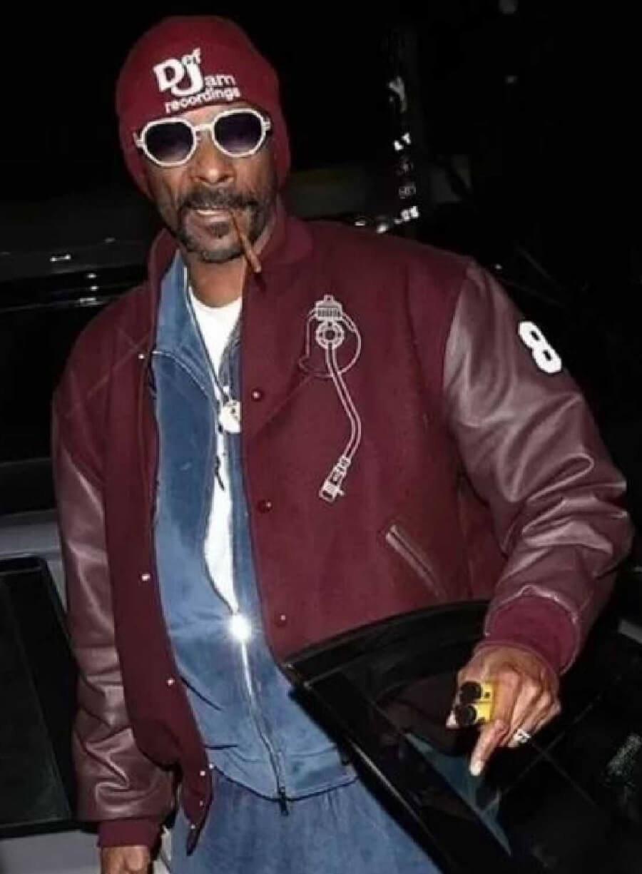 Snoop Dogg Bomber Varsuty Jacket