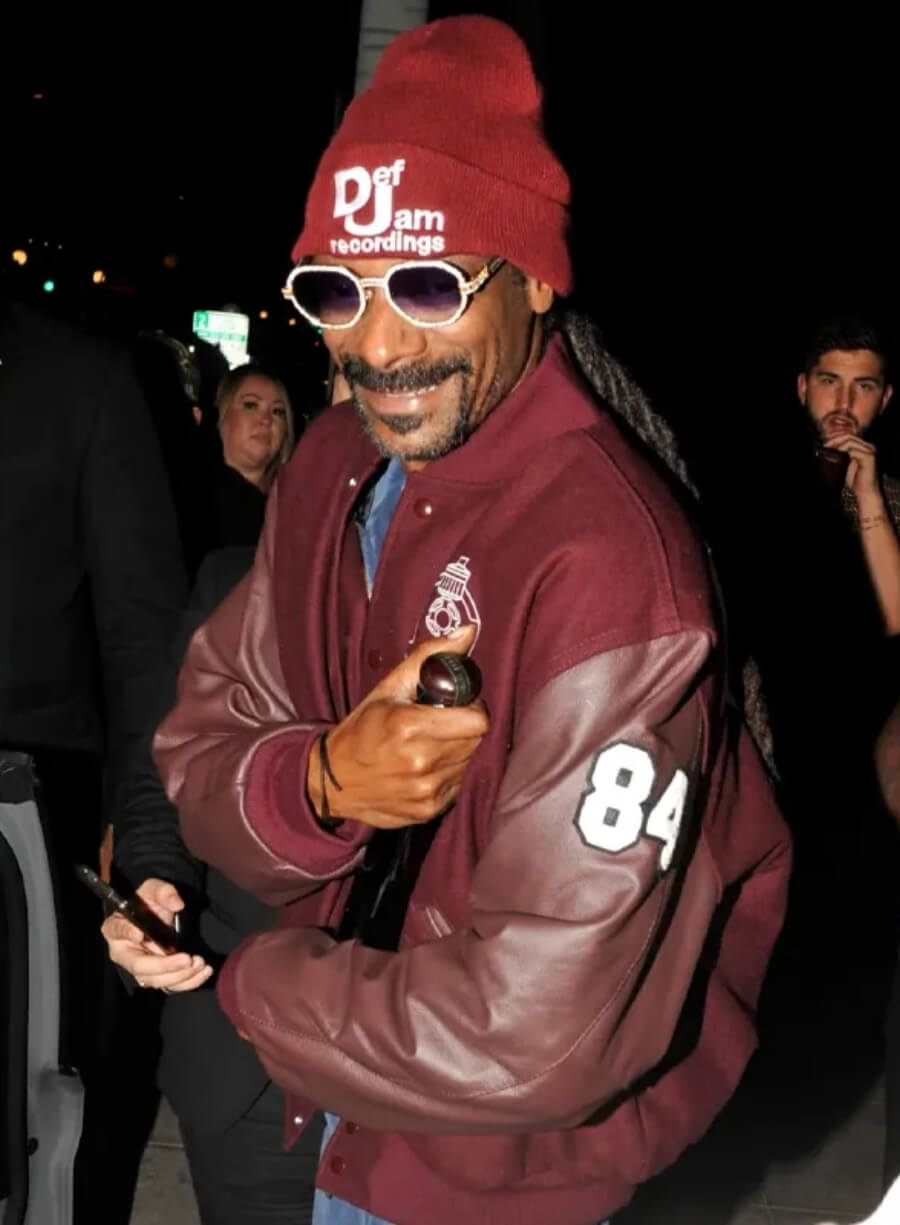 Snoop Dogg Bomber Varsuty Jacket