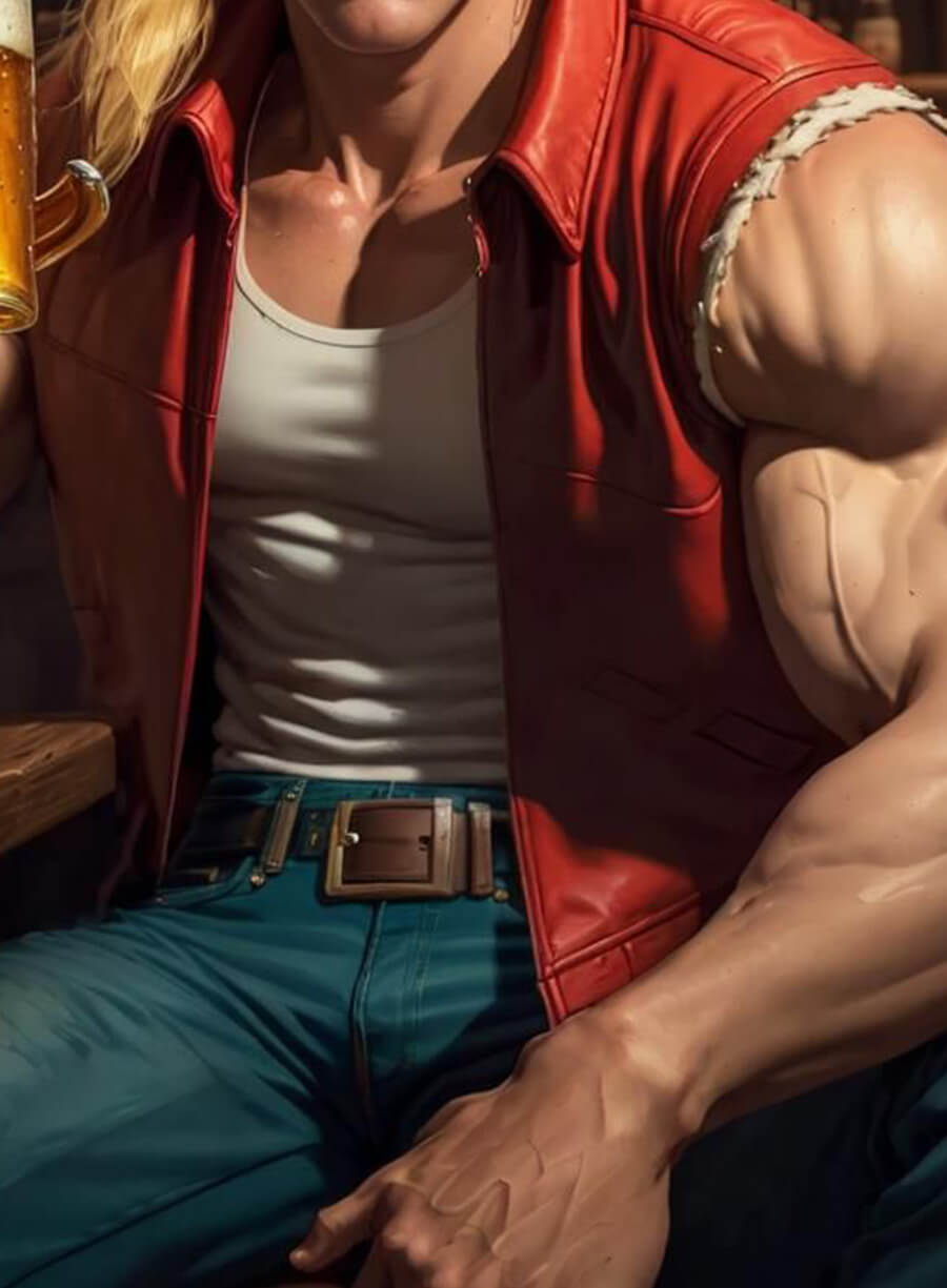 Street Fighter 6 Terry Bogard Red Vest