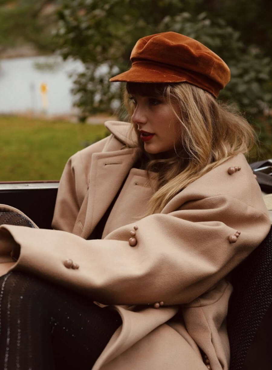 Taylor Swift All Too Well Beige Coat