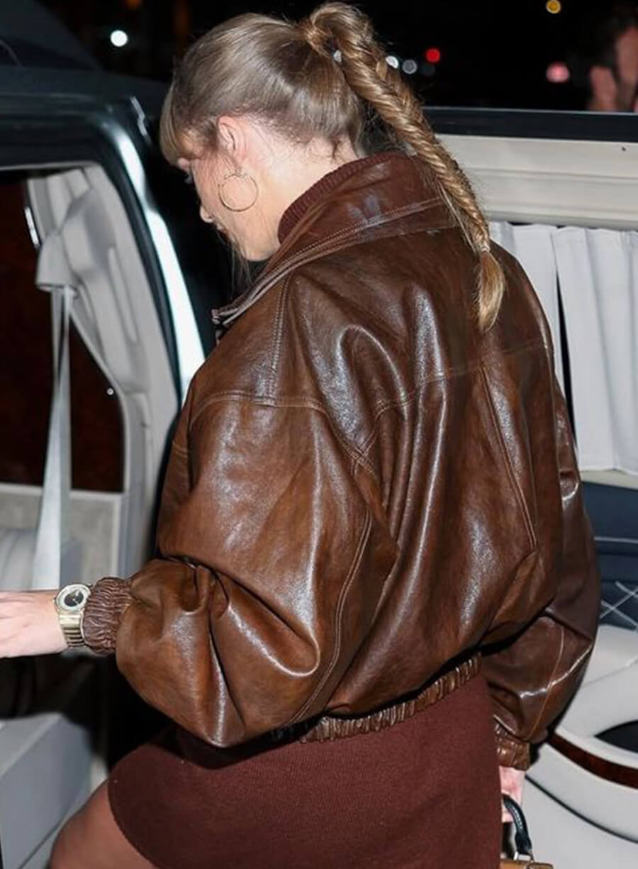 Taylor Swift Oversized Bomber Jacket