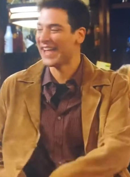 Ted Mosby How I Met Your Mother Suede Blazer