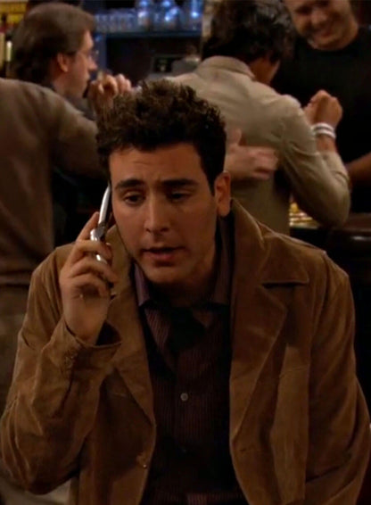 Ted Mosby How I Met Your Mother Suede Blazer