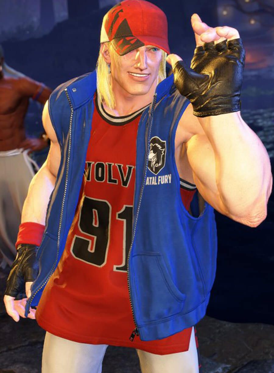 Terry Bogard Street Fighter 6 Costume Vest
