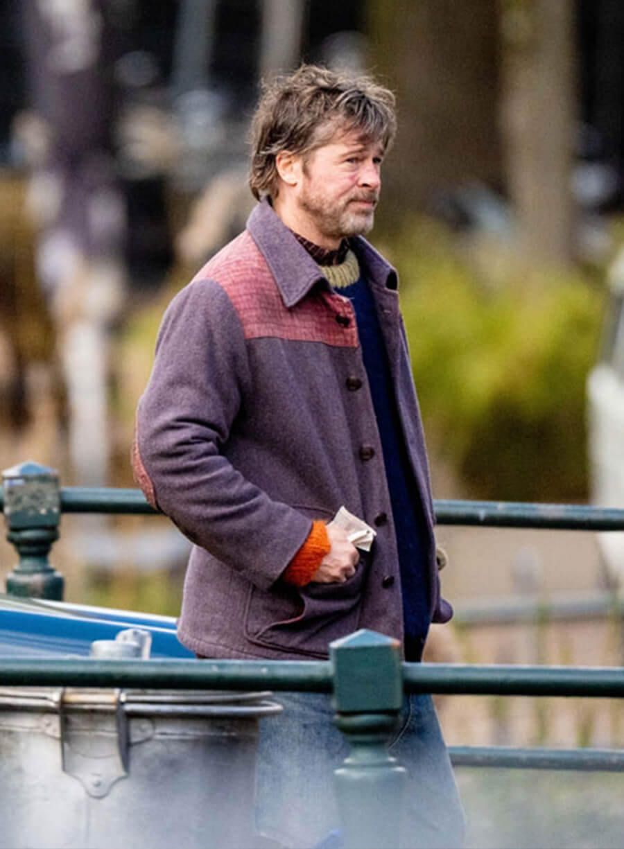 The Riders 2027 Brad Pitt Wool Jacket