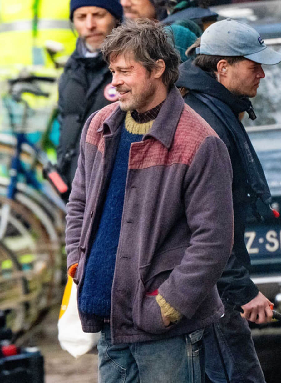 The Riders 2027 Brad Pitt Wool Jacket