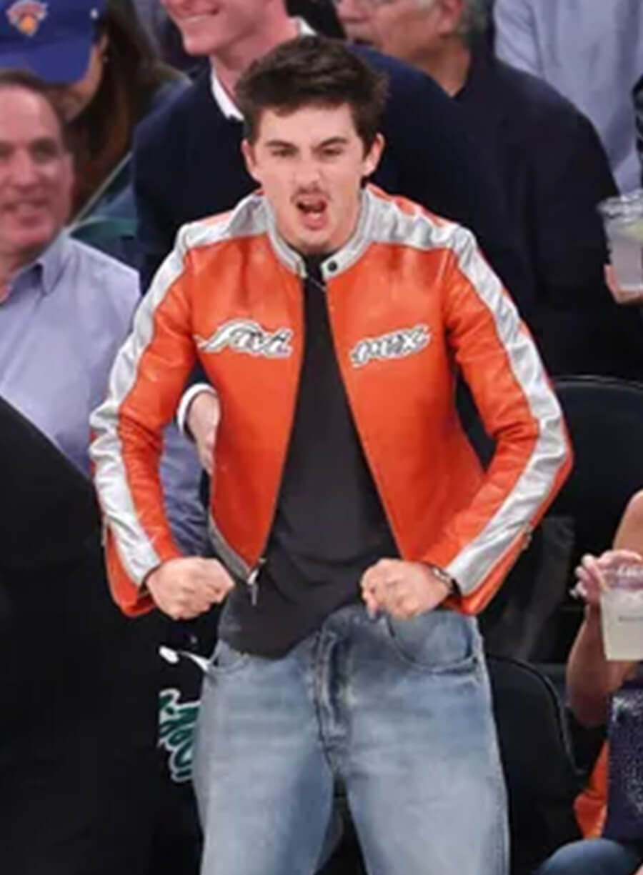 Timothée Chalamet Avirex Leather Jacket
