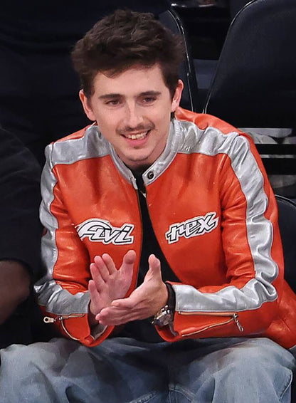 Timothée Chalamet Avirex Leather Jacket