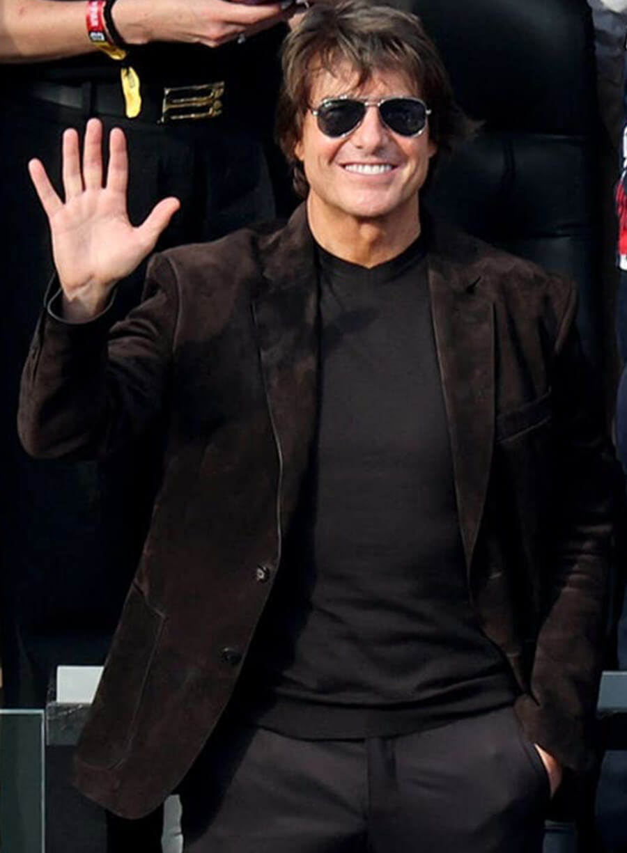 Tom Cruise FIFA World Cup 2026 Suede Blazer