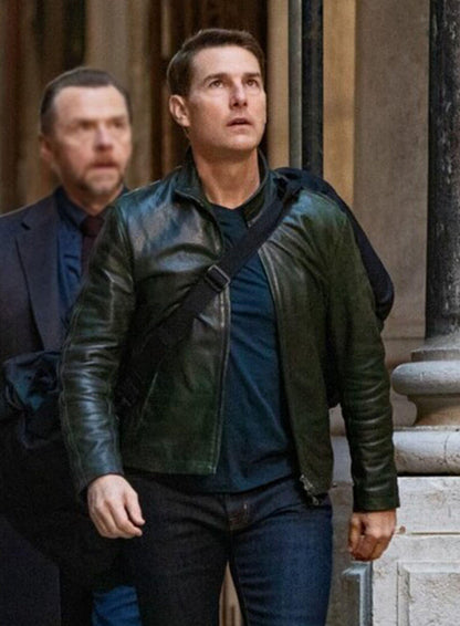 Tom Cruise Mission: Impossible – Dead Reckoning Leather Jacket