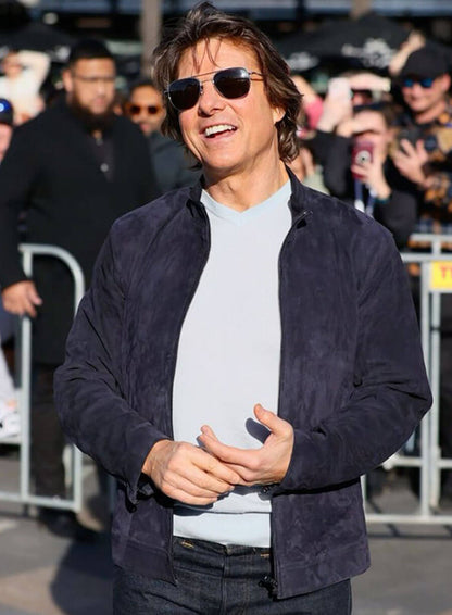 Tom Cruise Mission: Impossible – Dead Reckoning Part One Suede Jacket