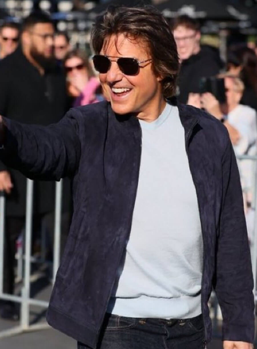 Tom Cruise Mission: Impossible – Dead Reckoning Part One Suede Jacket