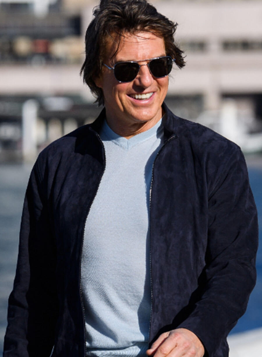 Tom Cruise Mission: Impossible – Dead Reckoning Part One Suede Jacket