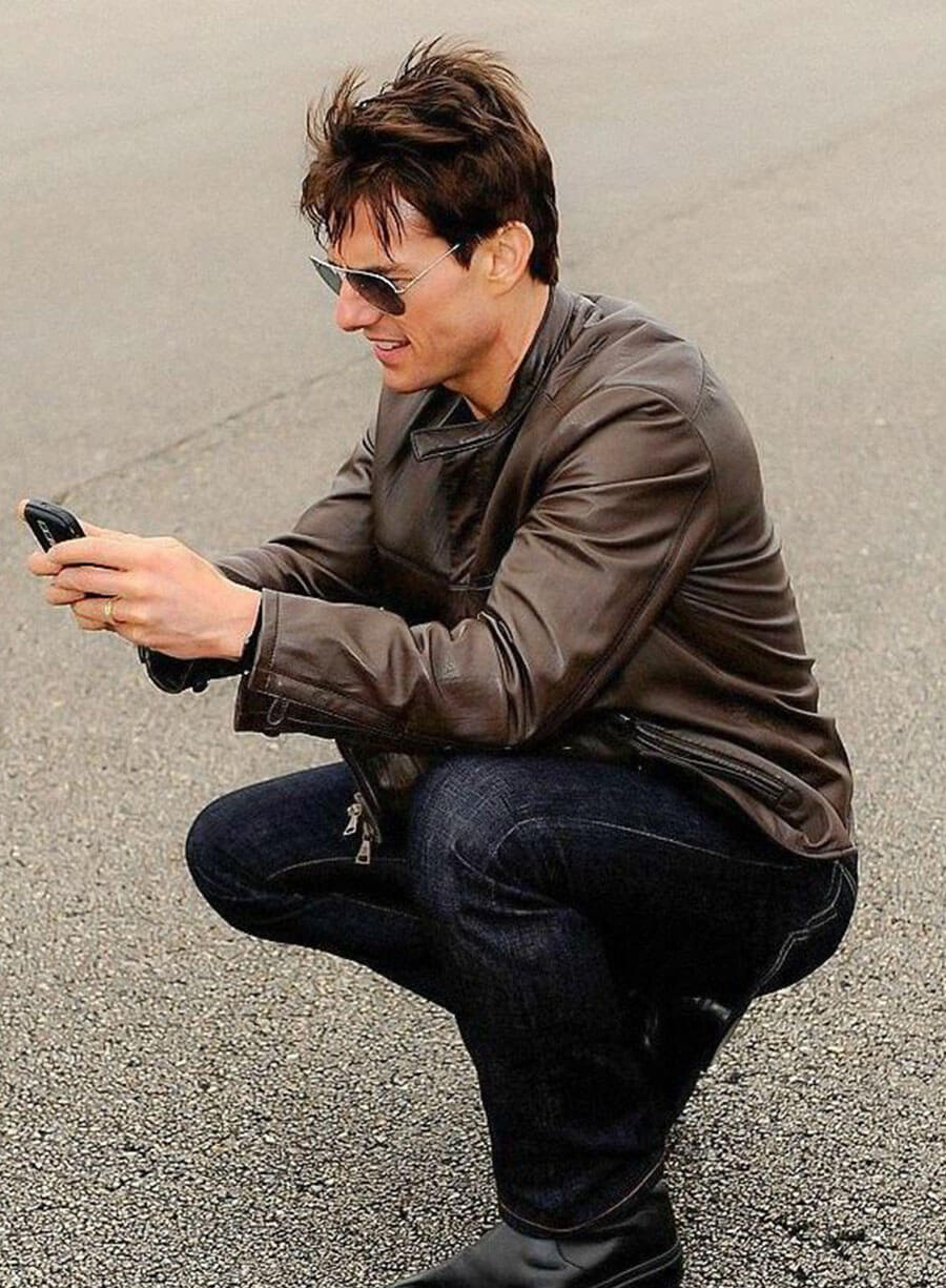 Tom Cruise NASCAR Sprint Cup Leather Jacket