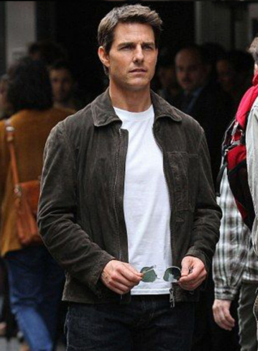 Tom Cruise Oblivion Suede Jacket