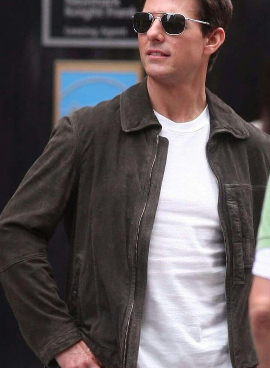 Tom Cruise Oblivion Suede Jacket