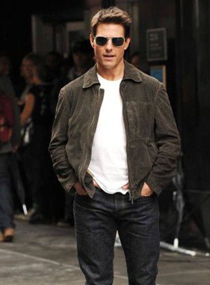 Tom Cruise Oblivion Suede Jacket