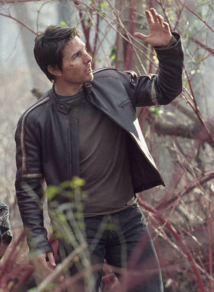 Tom Cruise War of the Worlds Leather Jacket