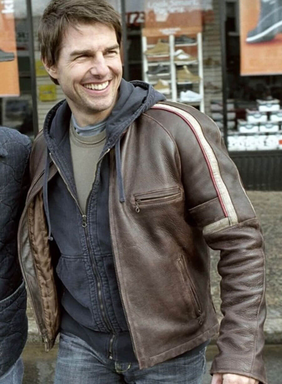 Tom Cruise War of the Worlds Leather Jacket