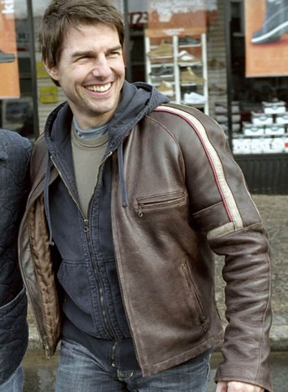 Tom Cruise War of the Worlds Leather Jacket