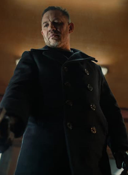 Tom Hardy MobLand Black Coat
