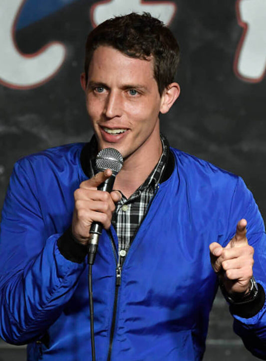 Tony Hinchcliffe The Ice House Comedy Club Blue Bomber Jacket