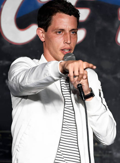 Tony Hinchcliffe The Ice House Comedy Club White Bomber Jacket