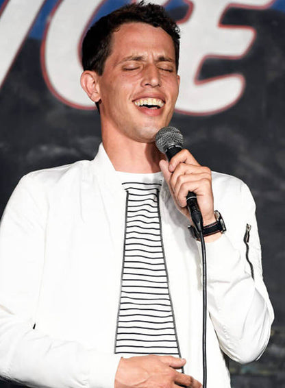 Tony Hinchcliffe The Ice House Comedy Club White Bomber Jacket