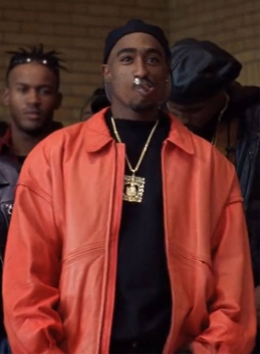 Tupac Birdie 1994 Leather Jacket