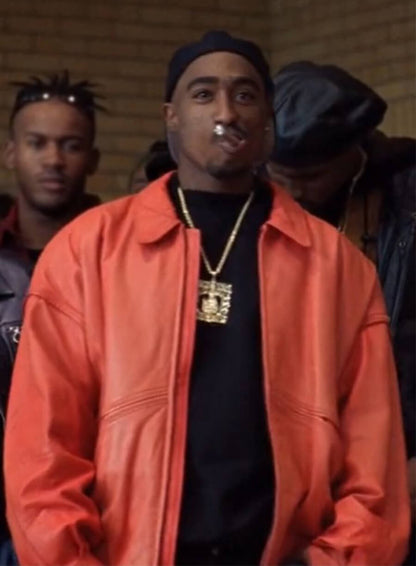 Tupac Birdie 1994 Leather Jacket