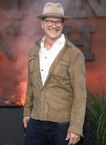 Ty Pennington Dutton Ranch Premiere 2026 Suede Jacket