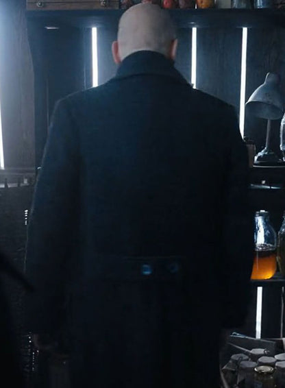 Uncle Fester Wednesday Black Coat