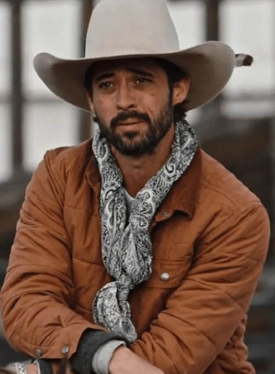 Walker Ryan Bingham Yellowstone Brown Jacket